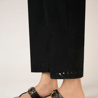 Cambric Black Trouser - Zeen