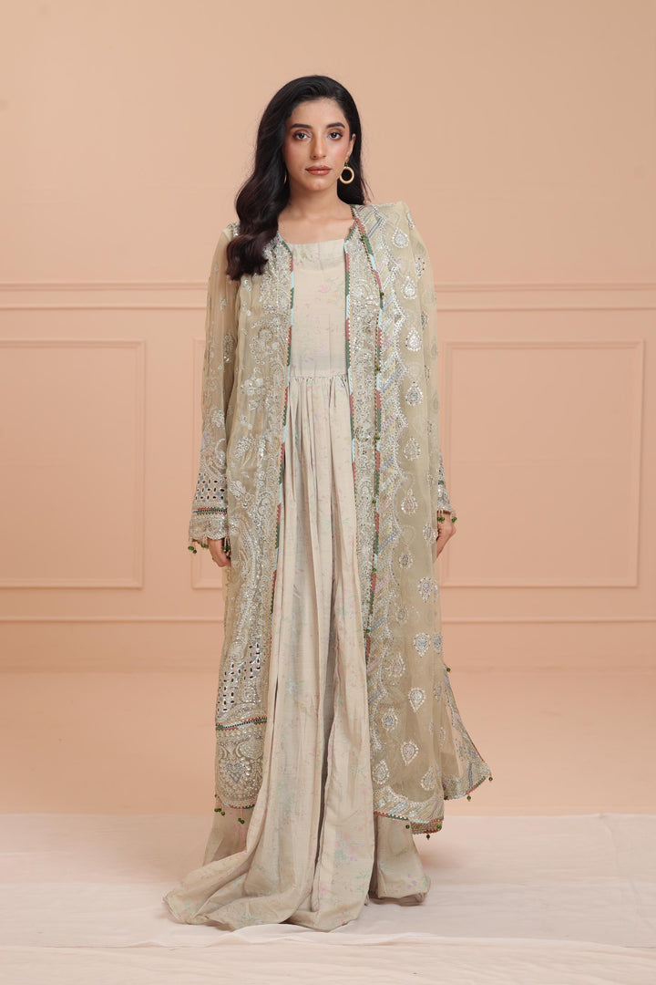 Embroidered Chiffon - Jazmin Wedding Formals Stitched