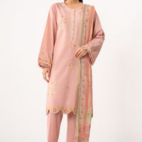 Cambric Pink Stitched Suit - Zeen