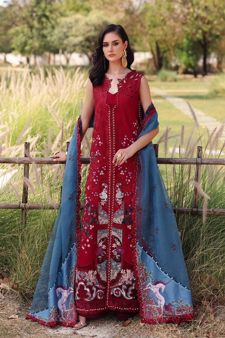 Glacis - Afrozeh Luxury Lawn Stitched