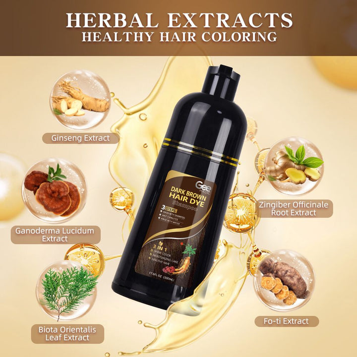 Dark Brown Gee Magic Hair Dye