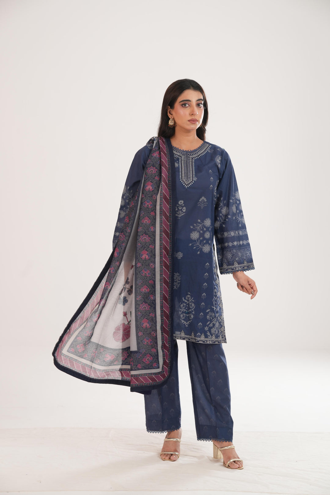 Bluette - Xenia Printed Stitched