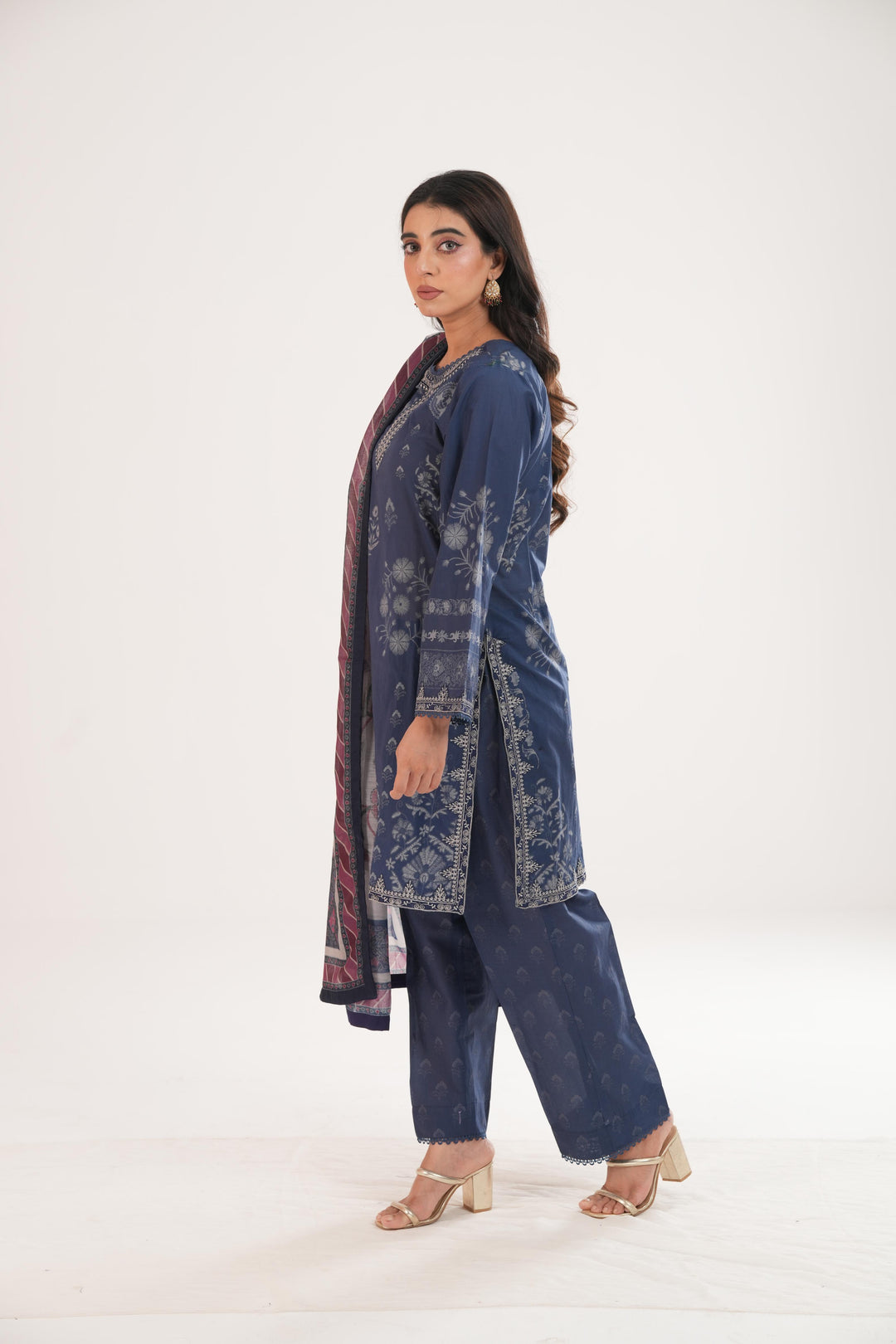 Bluette - Xenia Printed Stitched