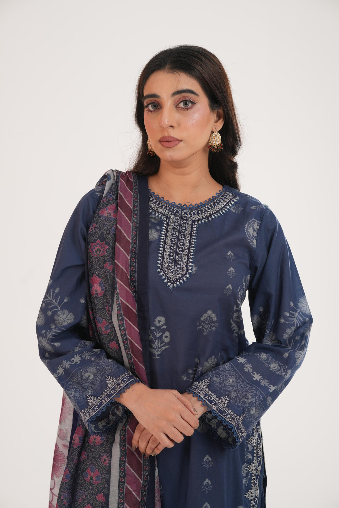Bluette - Xenia Printed Stitched