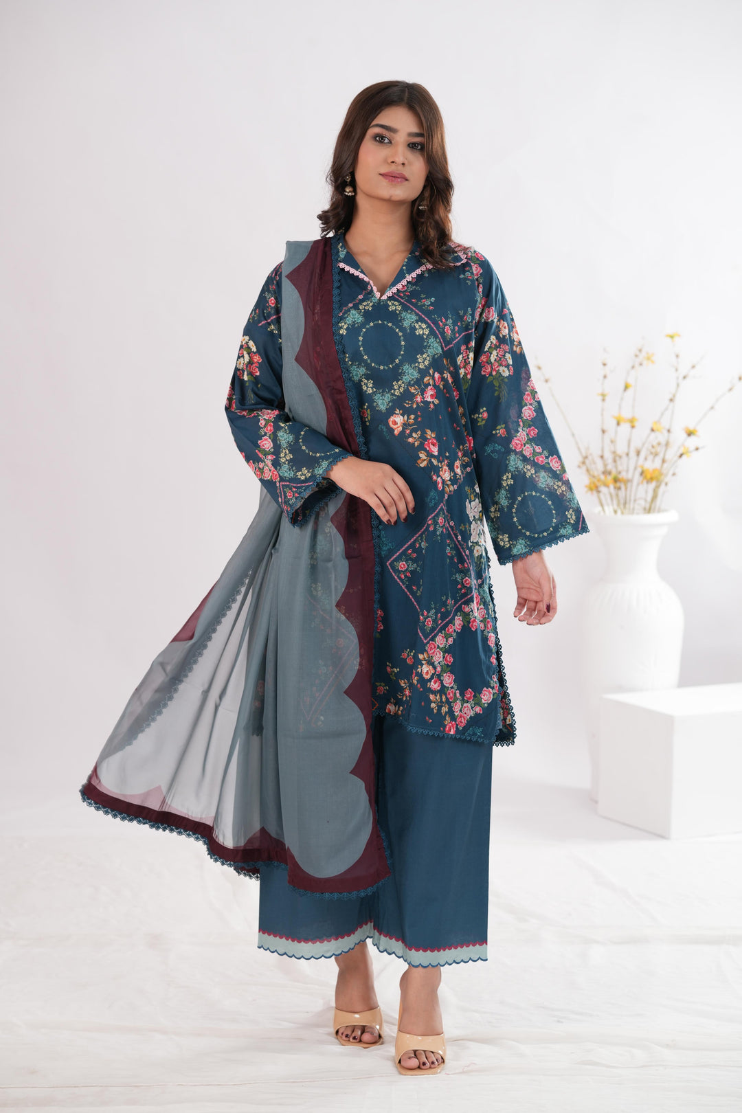 Zarya-9B | Zara Shahjahan Stitched - Coco Prints Edit III