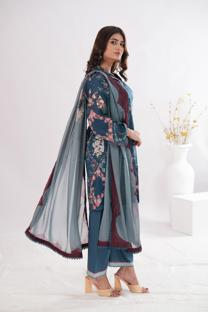 Zarya-9B | Zara Shahjahan Stitched - Coco Prints Edit III