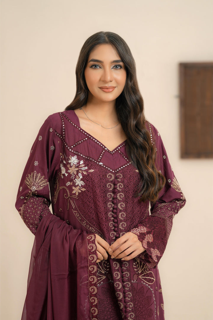 Design 6 - Zariya The Summer Canvas Stitched