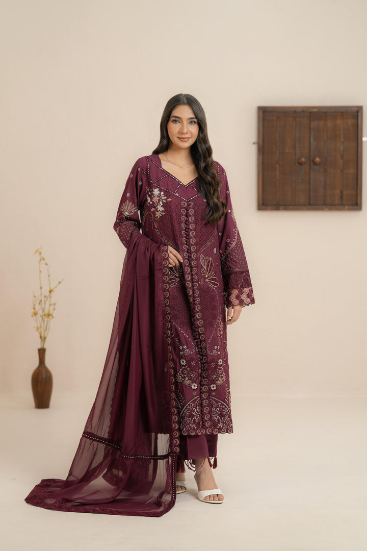 Design 6 - Zariya The Summer Canvas Stitched