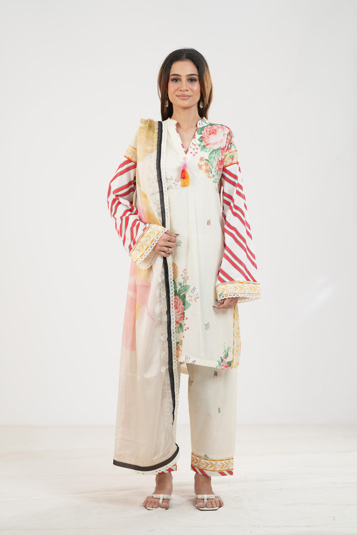 Zeya-1A - Coco Prints By Zara Shahjahan Stitched