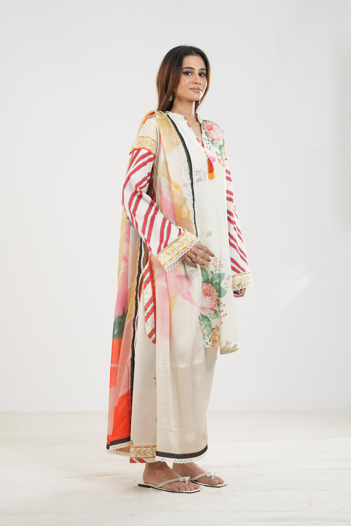 Zeya-1A - Coco Prints By Zara Shahjahan Stitched