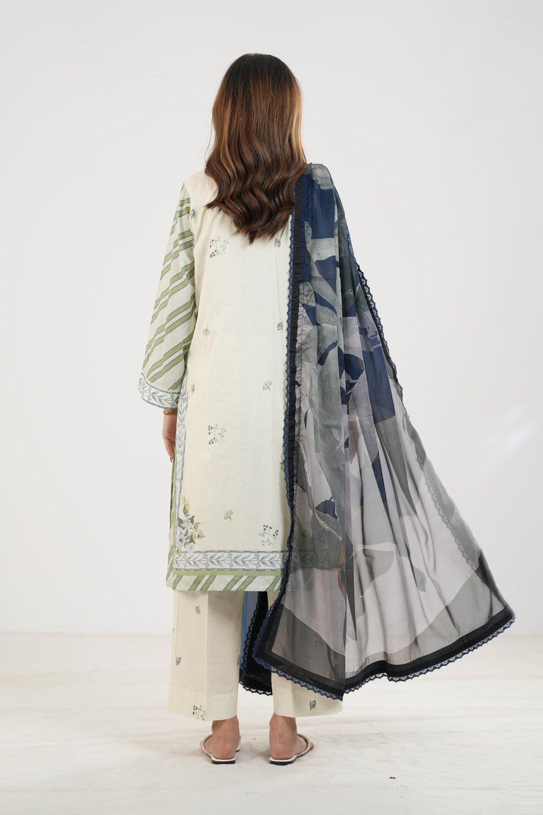 Zeya-1B - Coco Prints By Zara Shahjahan Stitched