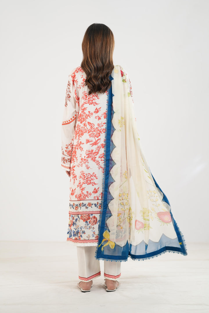 Elvo-4A - Coco Prints By Zara Shahjahan Stitched