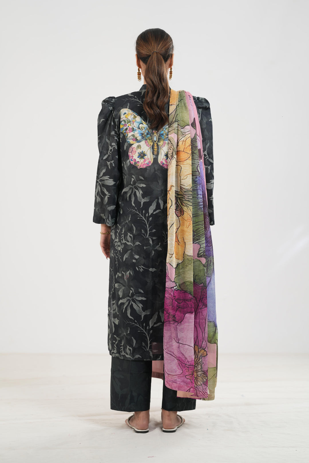 Gece-5B - Coco Prints By Zara Shahjahan Stitched