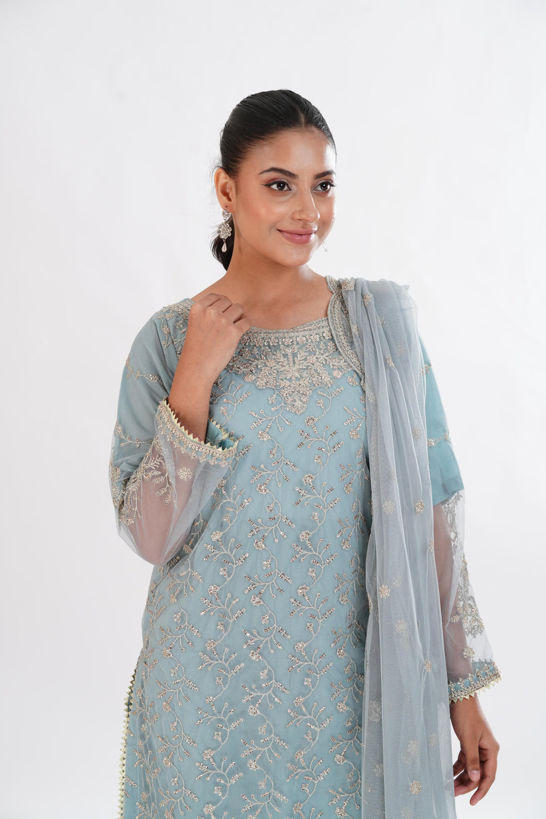 Lydia - Zarif Formal Stitched