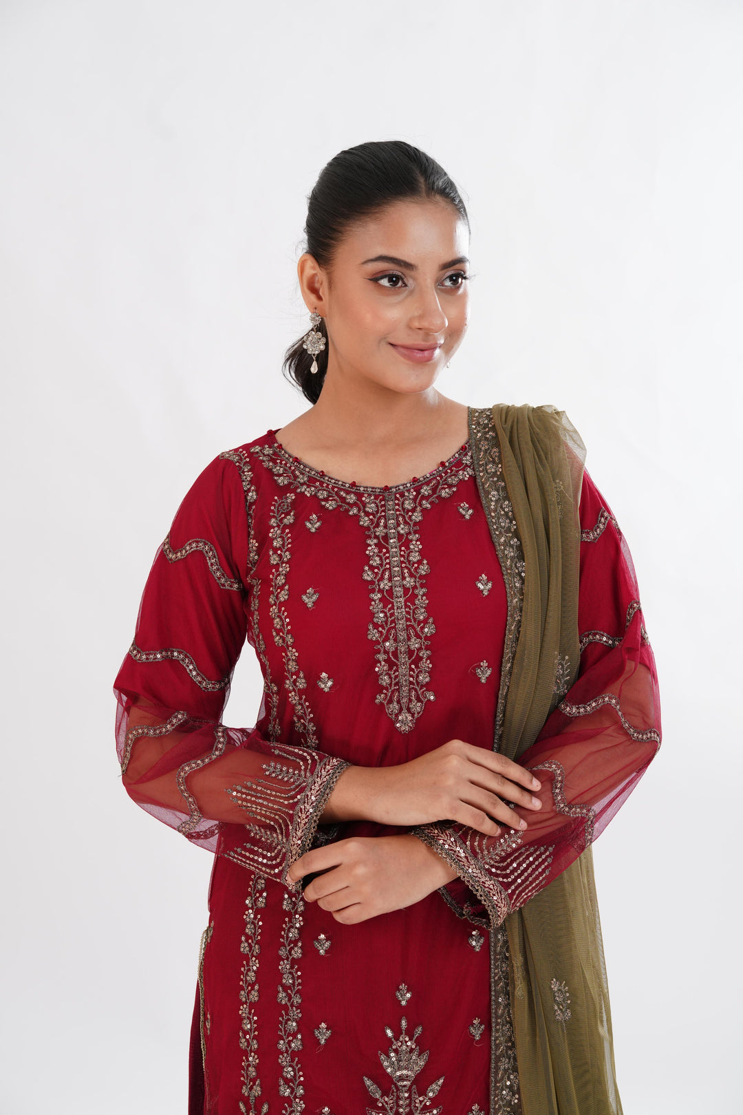 Alison - Zarif Formal Stitched