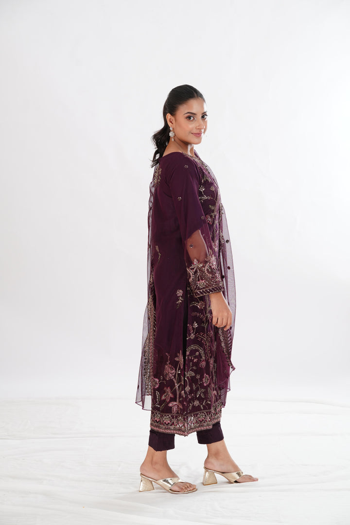Dahlia - Zarif Formal Stitched