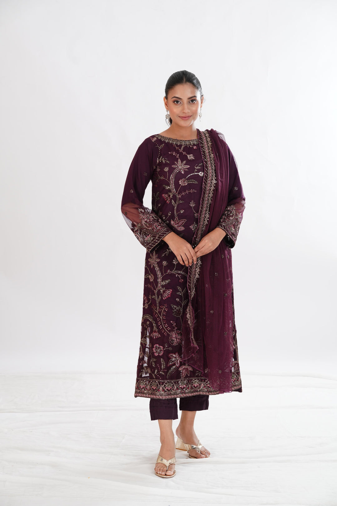 Dahlia - Zarif Formal Stitched