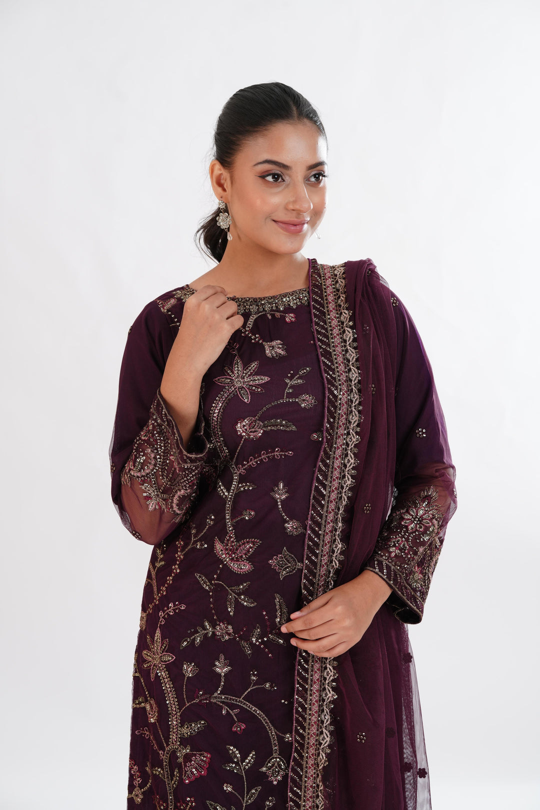 Dahlia - Zarif Formal Stitched