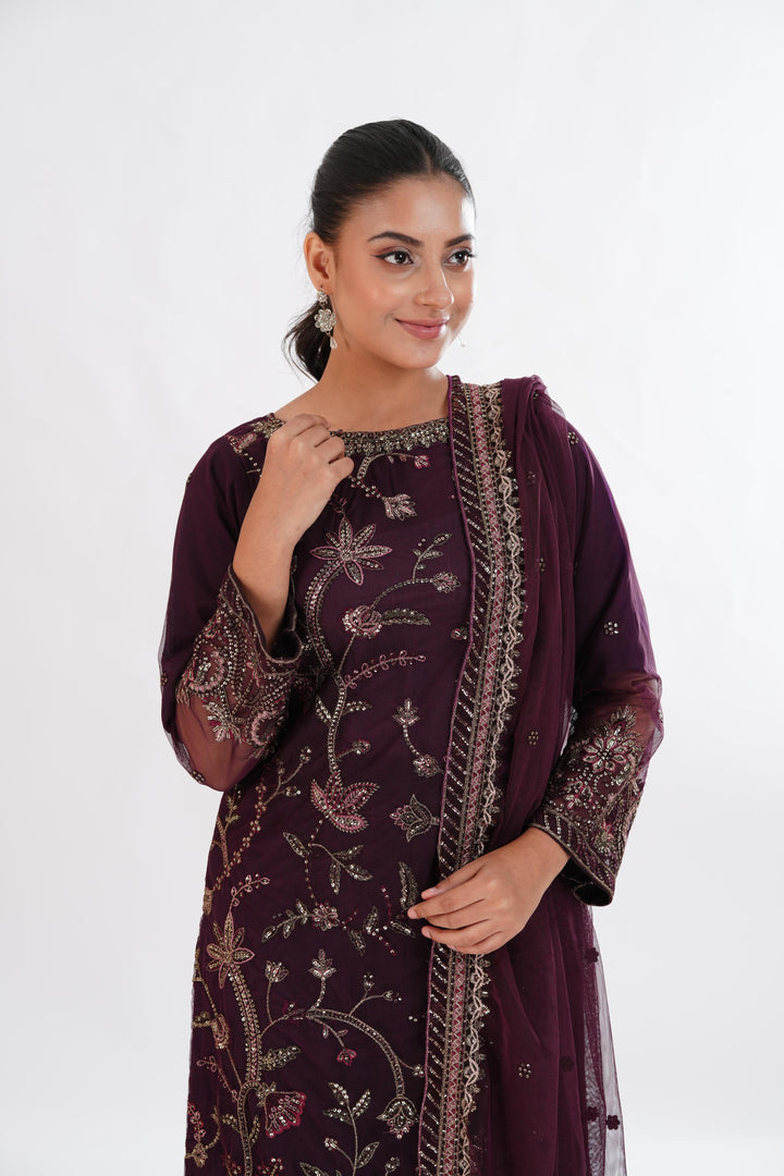 Dahlia - Zarif Formal Stitched