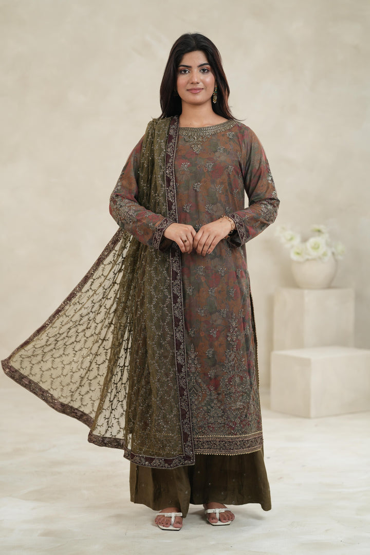 Mehrab - Fasana by Zarif Stitched