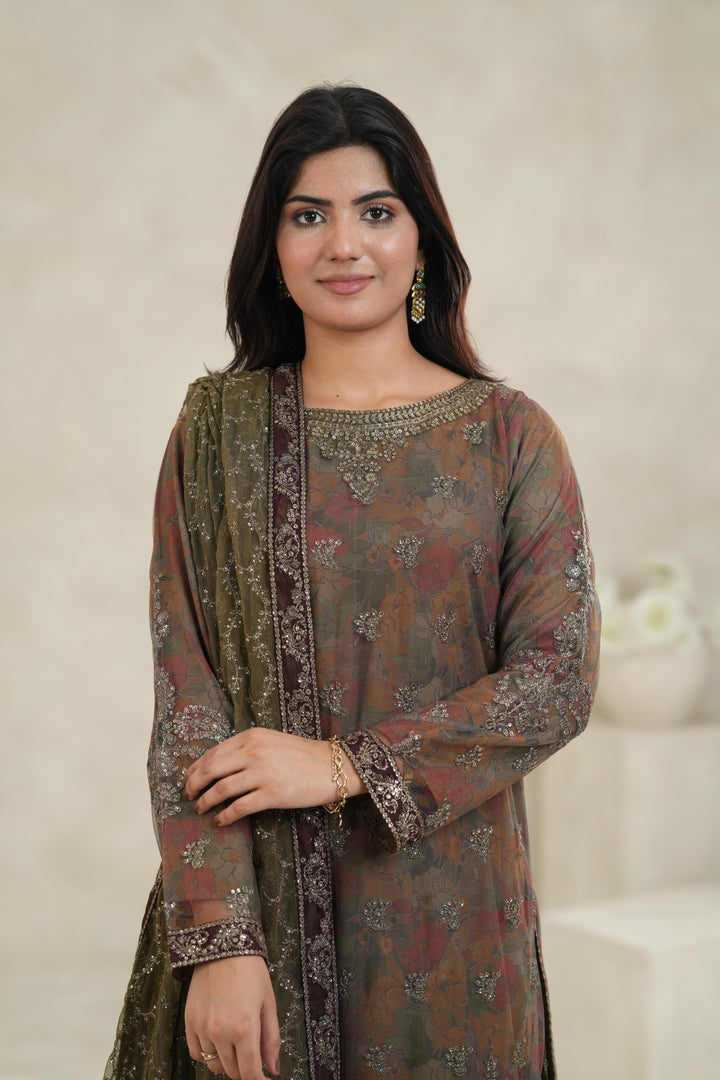 Mehrab - Fasana by Zarif Stitched