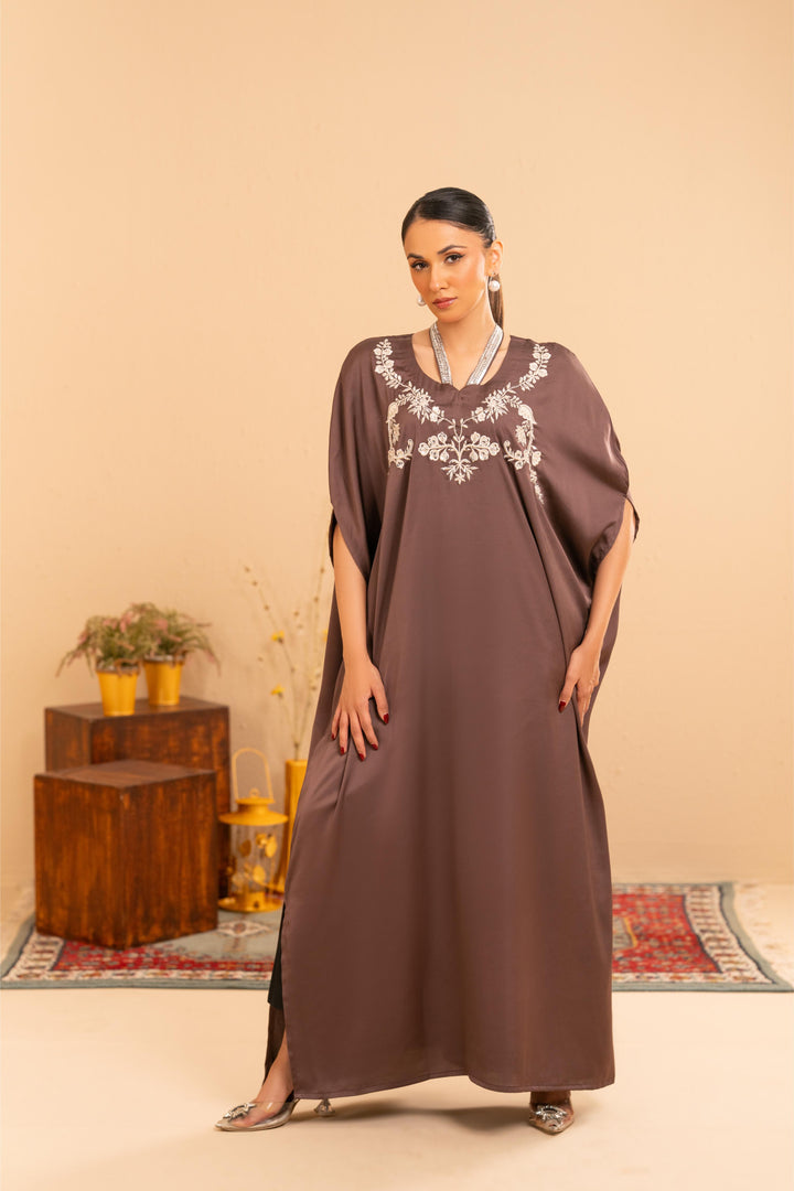 Seraphine Satin Kaftan