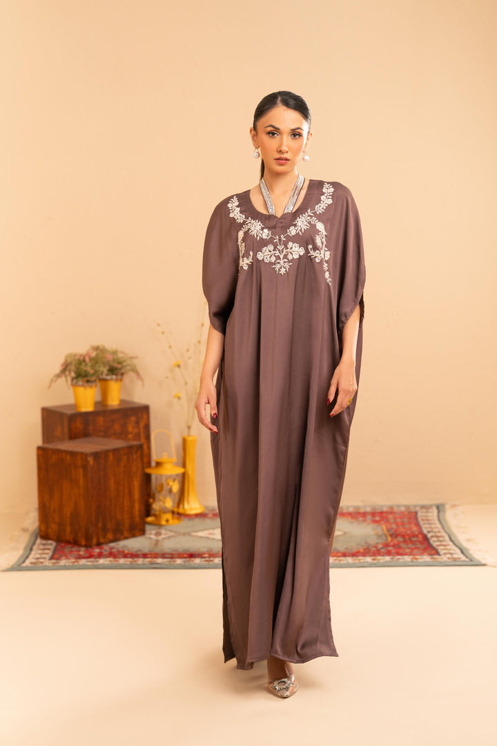 Seraphine Satin Kaftan