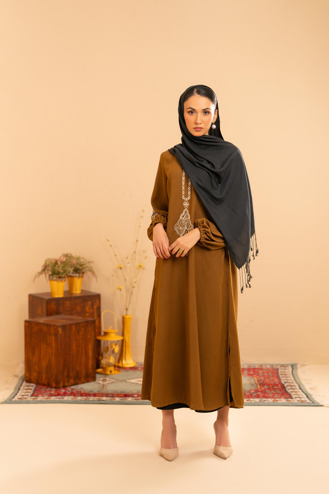 Marrow Embroidered Dress