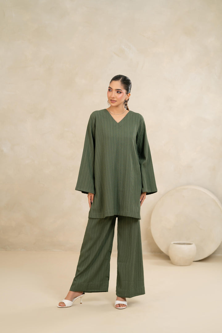 Verde Ease Co-ord – Khaki