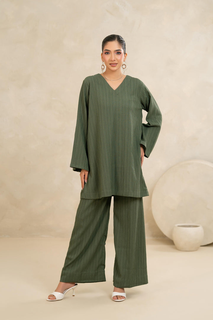 Verde Ease Co-ord – Khaki