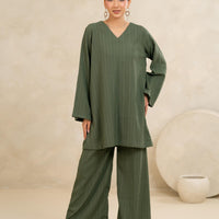 Verde Ease Co-ord – Khaki