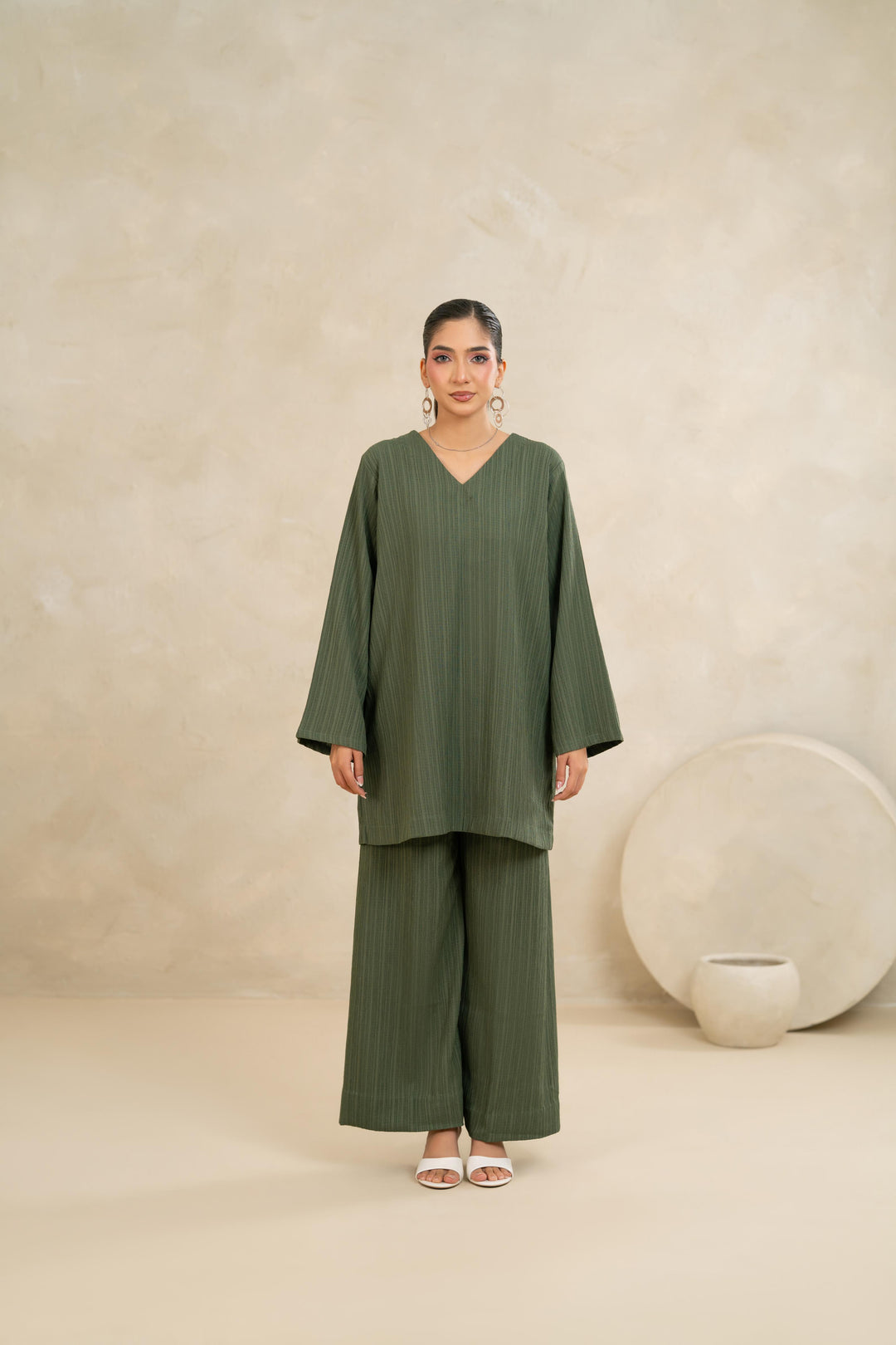 Verde Ease Co-ord – Khaki