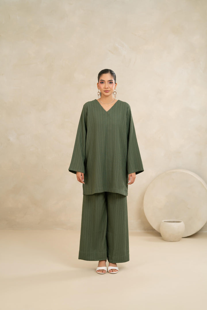 Verde Ease Co-ord – Khaki