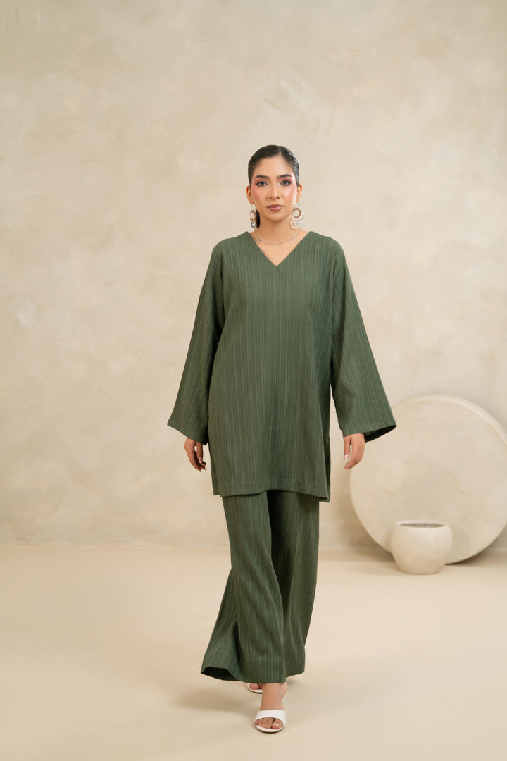 Verde Ease Co-ord – Khaki