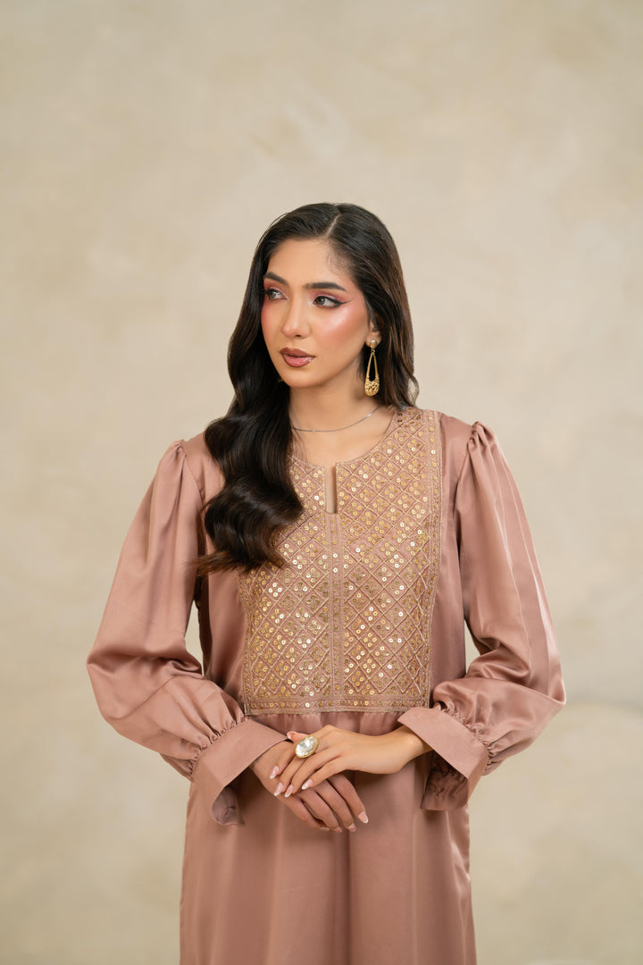 Ember Terracotta Dress