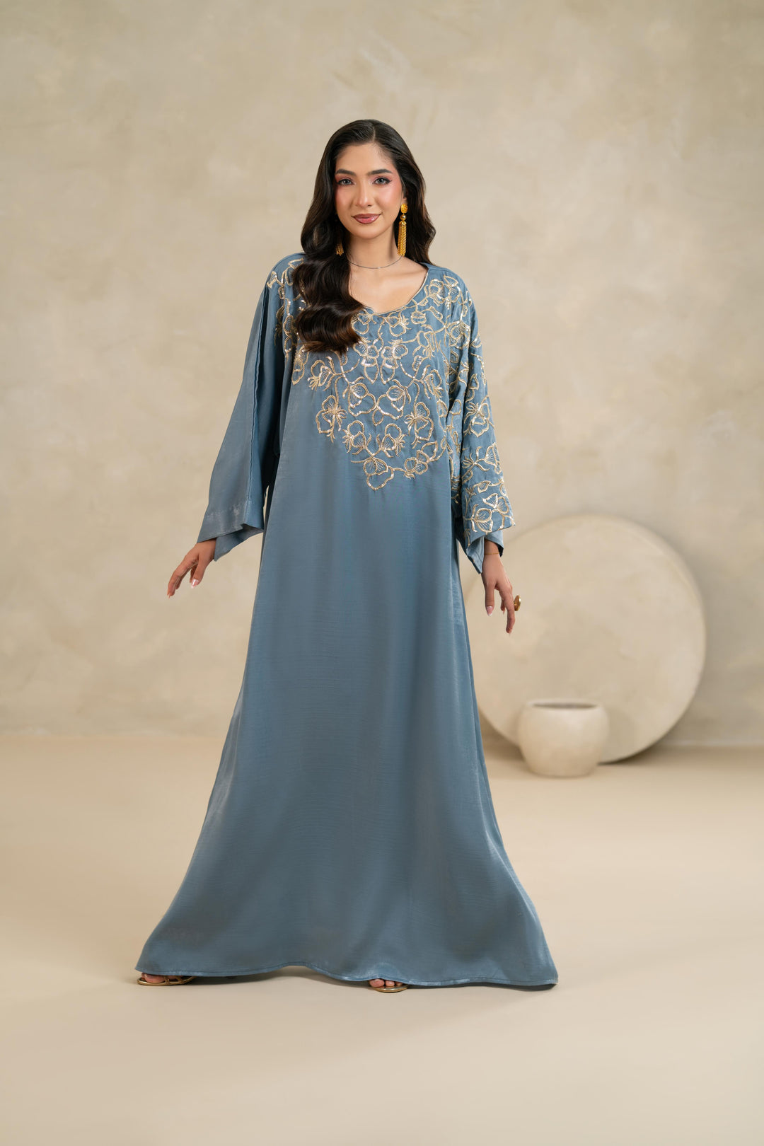 Lunaria Dusty Blue Dress