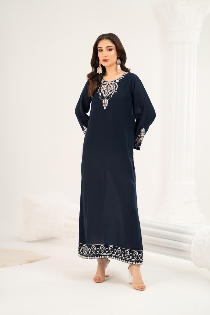 Naelle Embroidered Kaftan