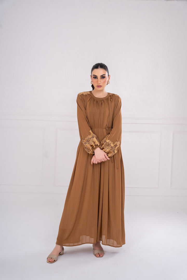 Zaria Embroidered Maxi Dress