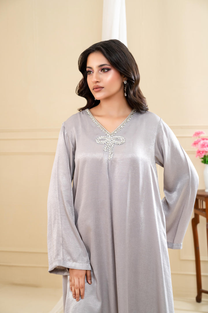 Nawal Embellished Maxi Dress