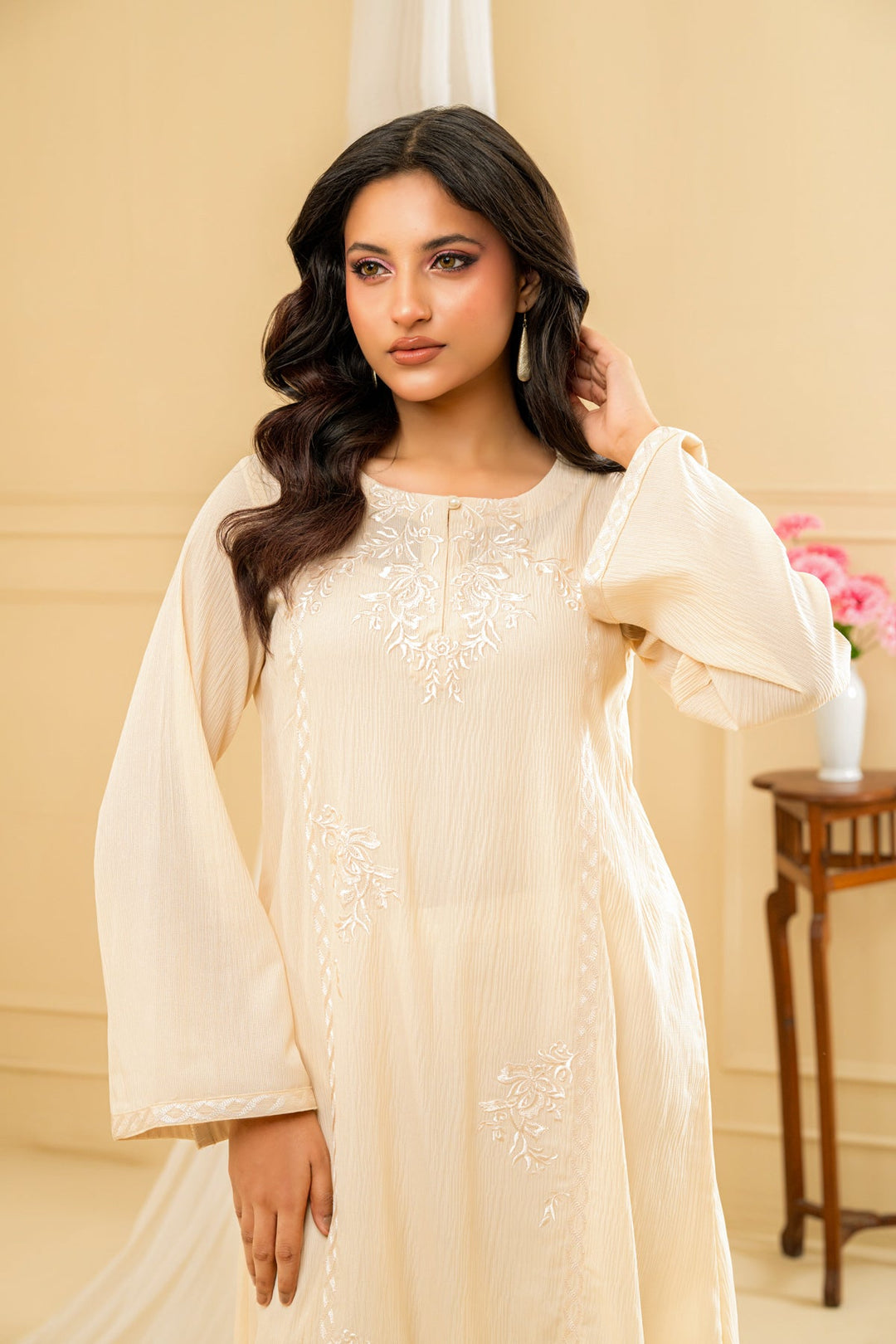 Rafiqa Embroidered Dress