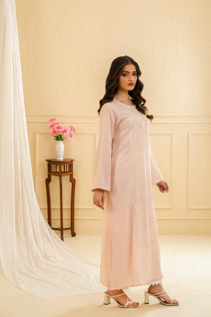 Elzena Embroidered Maxi Dress