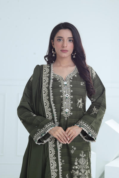 Sabaaz - Winter Stitched - Zaha by Khadijah Shah