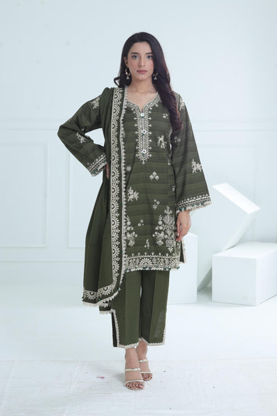 Sabaaz - Winter Stitched - Zaha by Khadijah Shah