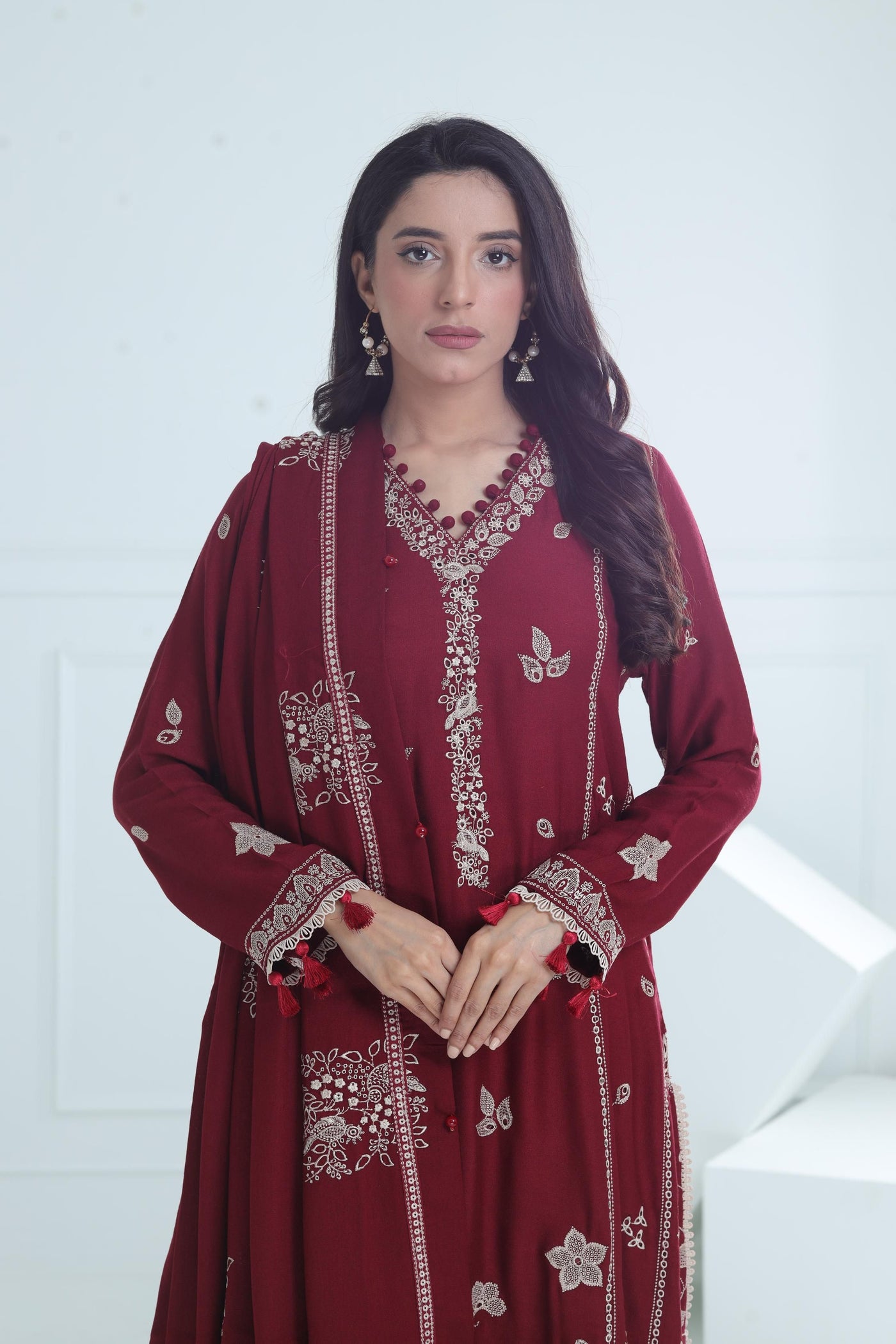 Zarqaa - Winter Stitched - Zaha by Khadijah Shah