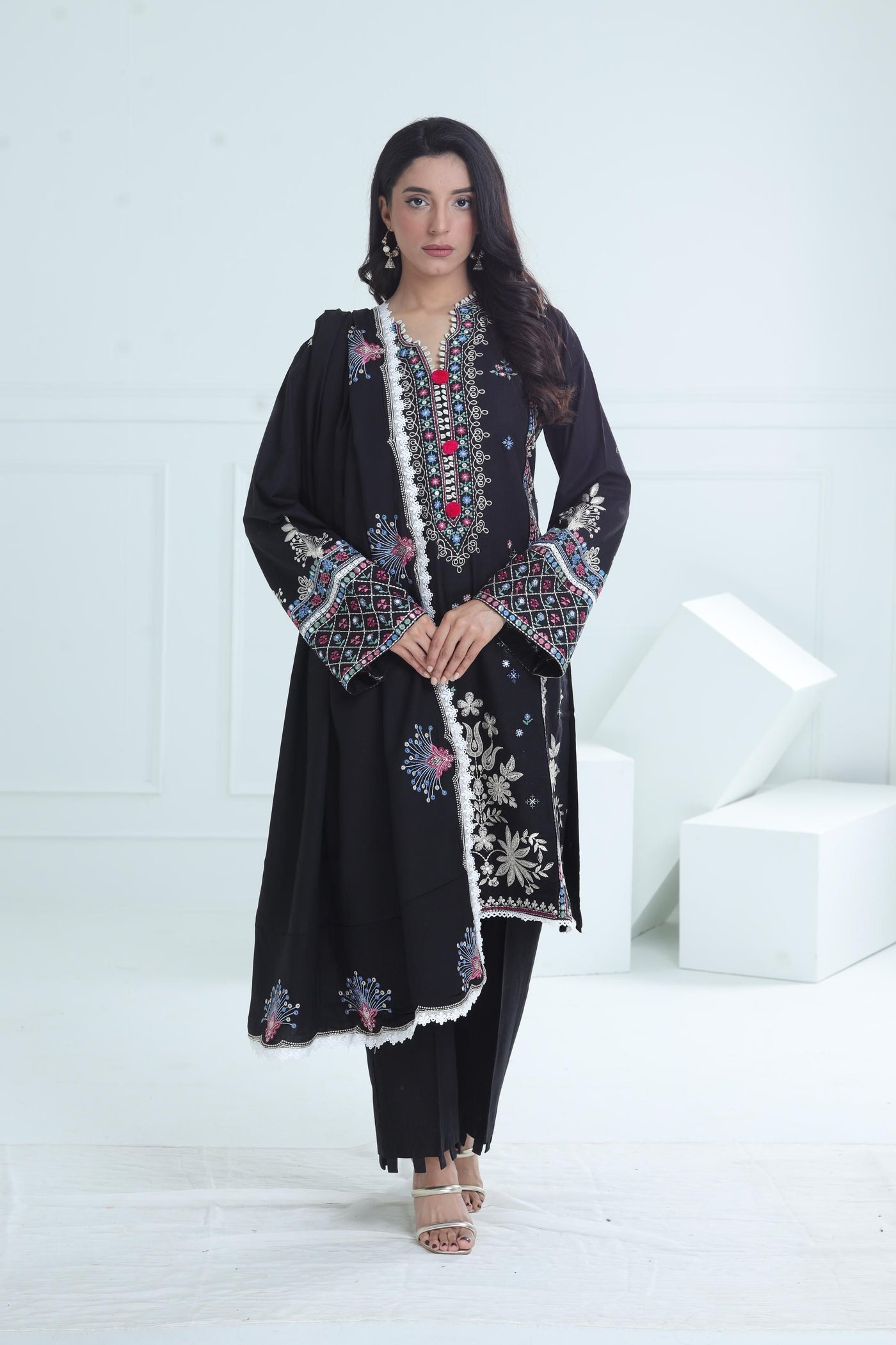 Hazan - Winter Stitched - Zaha by Khadijah Shah