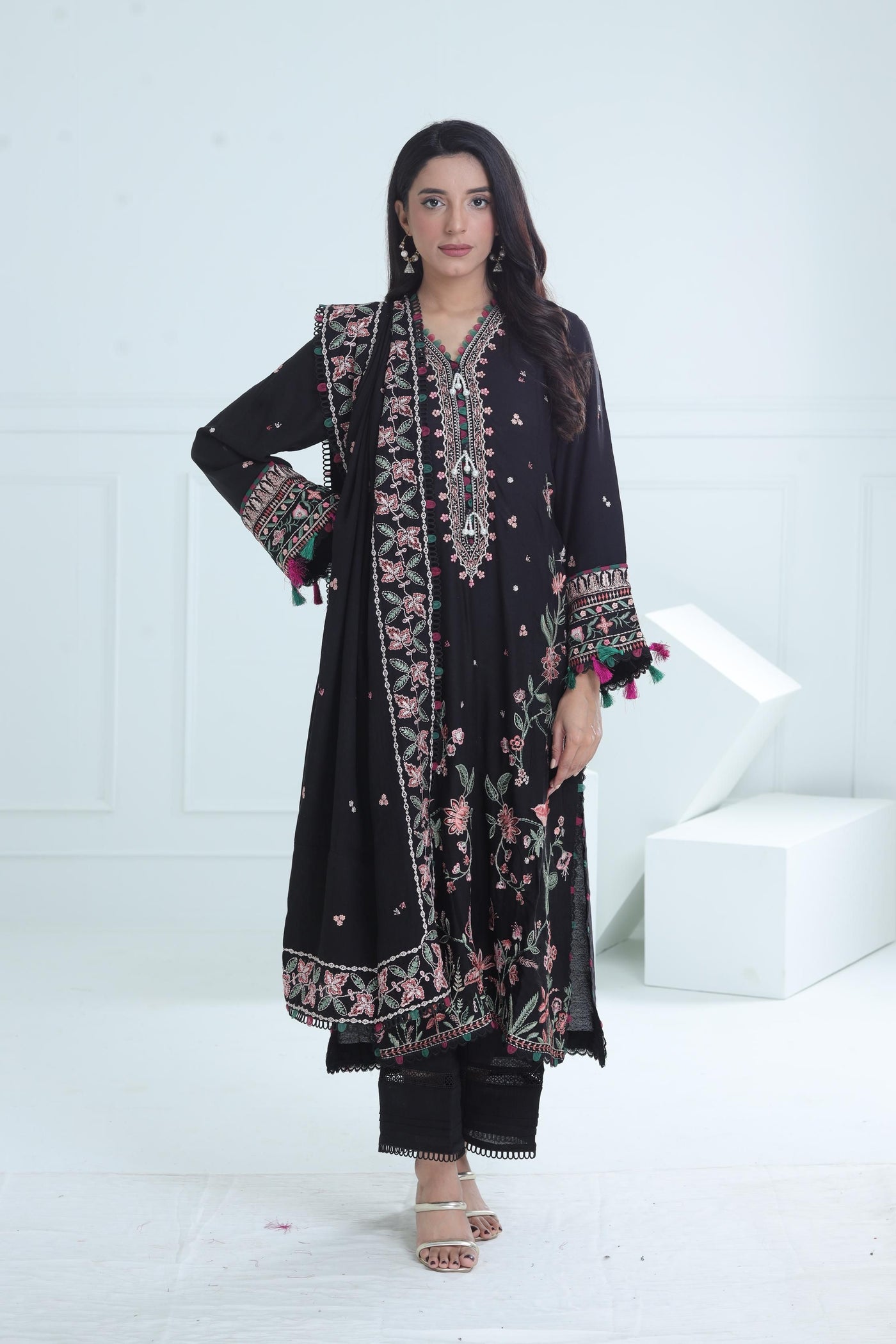 Nayab - Winter Stitched - Zaha by Khadijah Shah