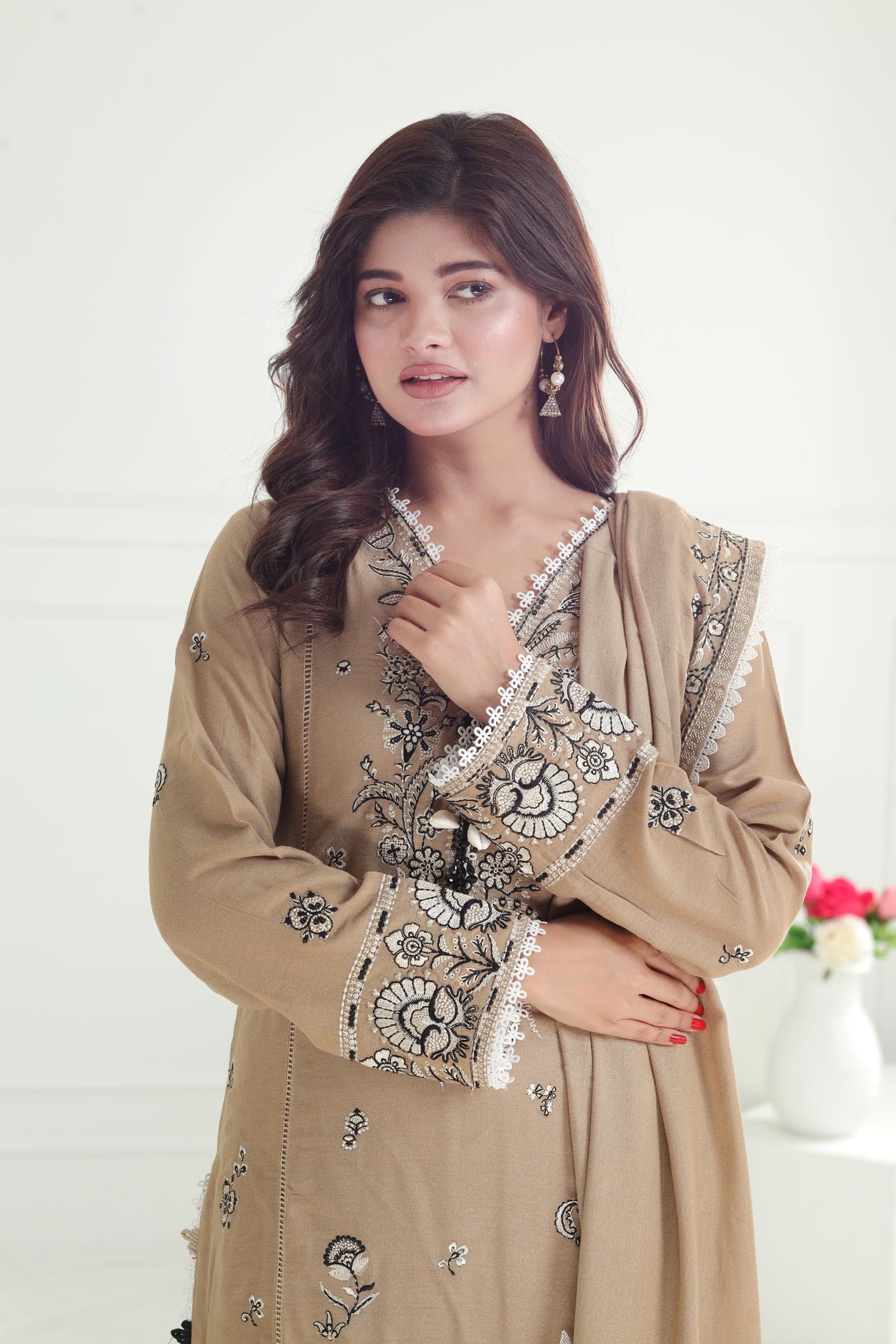 Suzani - Winter Stitched - Zaha by Khadijah Shah