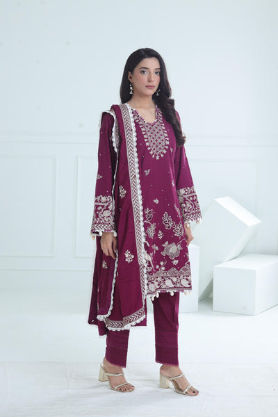 Afreen - Winter Stitched - Zaha by Khadijah Shah