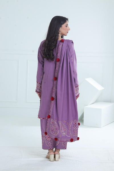Gulrang - Winter Stitched - Zaha by Khadijah Shah