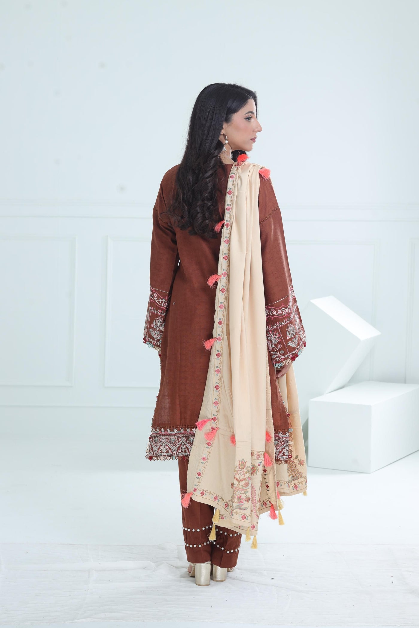 Sahiba - Winter Stitched - Zaha by Khadijah Shah